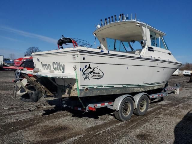 2013 Baha Cruisers Boat With Trailer