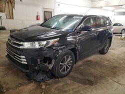 Salvage cars for sale at Ham Lake, MN auction: 2018 Toyota Highlander SE