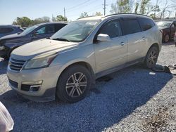 Salvage cars for sale at Riverview, FL auction: 2015 Chevrolet Traverse LT