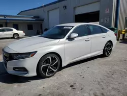 Salvage cars for sale at Fort Pierce, FL auction: 2020 Honda Accord Sport