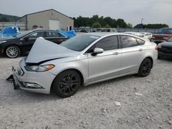 Salvage cars for sale at Lawrenceburg, KY auction: 2018 Ford Fusion SE