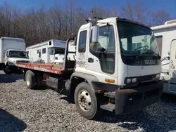 Salvage trucks for sale at Spartanburg, SC auction: 2002 Isuzu FSR Rollback TOW Truck