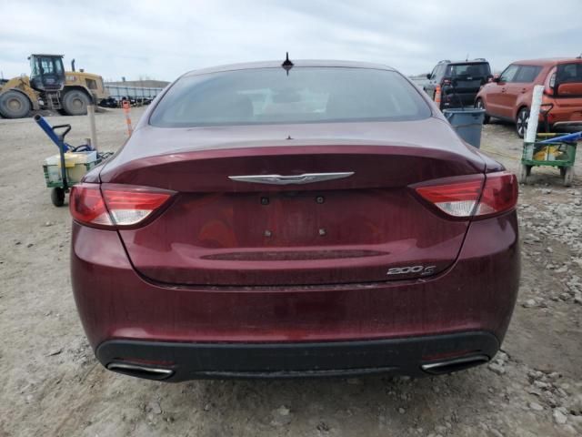 2015 Chrysler 200 S