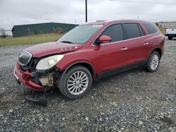 Salvage cars for sale at Tifton, GA auction: 2012 Buick Enclave