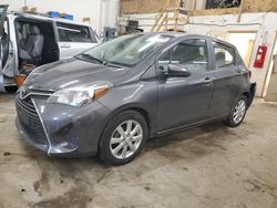 Toyota Yaris salvage cars for sale: 2015 Toyota Yaris