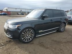 Land Rover salvage cars for sale: 2016 Land Rover Range Rover Supercharged