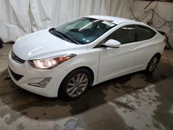 Salvage cars for sale at Ebensburg, PA auction: 2015 Hyundai Elantra SE