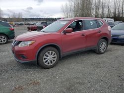 Salvage cars for sale at Arlington, WA auction: 2016 Nissan Rogue S