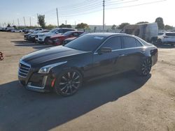 Salvage cars for sale at Miami, FL auction: 2017 Cadillac CTS Luxury