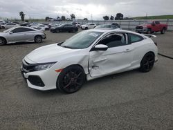 Carros salvage sin ofertas aún a la venta en subasta: 2017 Honda Civic SI