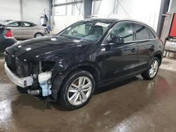 Salvage cars for sale at Ham Lake, MN auction: 2016 Audi Q3 Premium Plus