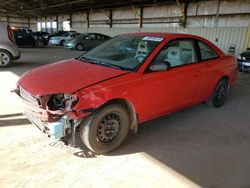 Salvage cars for sale at Phoenix, AZ auction: 2002 Honda Civic LX