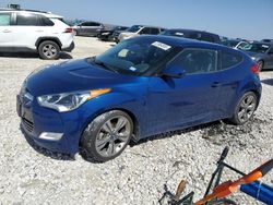 Salvage cars for sale at Temple, TX auction: 2015 Hyundai Veloster