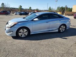 Salvage cars for sale at Gaston, SC auction: 2013 Hyundai Sonata Hybrid