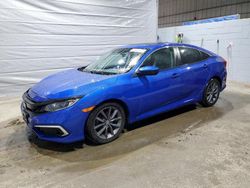 Salvage cars for sale at auction: 2021 Honda Civic EX