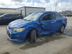 Salvage cars for sale at Orlando, FL auction: 2017 Chevrolet Sonic LT