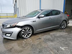 Salvage cars for sale at Tulsa, OK auction: 2015 KIA Optima SX