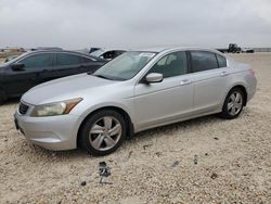 Salvage cars for sale at Temple, TX auction: 2008 Honda Accord LXP