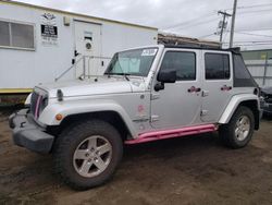 Jeep Wrangler Sahara salvage cars for sale: 2007 Jeep Wrangler Sahara