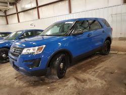 Salvage cars for sale at Lansing, MI auction: 2019 Ford Explorer Police Interceptor