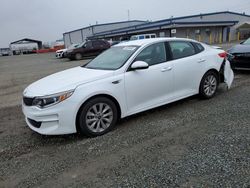 Salvage cars for sale at San Diego, CA auction: 2016 KIA Optima EX