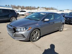 Salvage cars for sale at Pennsburg, PA auction: 2018 Hyundai Elantra SEL