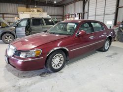 Salvage cars for sale at Rogersville, MO auction: 1999 Lincoln Town Car Signature