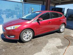 Salvage cars for sale at Riverview, FL auction: 2015 Ford Focus Titanium