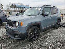 Salvage cars for sale at Spartanburg, SC auction: 2018 Jeep Renegade Latitude