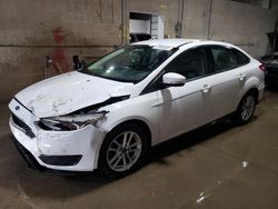 Salvage cars for sale at Blaine, MN auction: 2017 Ford Focus SE