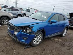 Salvage cars for sale at Elgin, IL auction: 2013 Mazda CX-5 GT