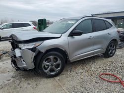 Salvage cars for sale at Wayland, MI auction: 2023 Ford Escape ST Line