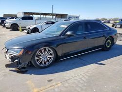 Audi a8 salvage cars for sale: 2013 Audi A8 L Quattro