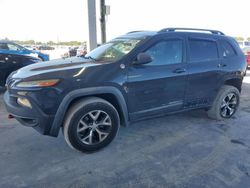 Salvage cars for sale at West Palm Beach, FL auction: 2016 Jeep Cherokee Trailhawk