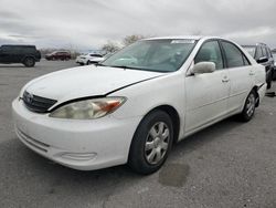 Salvage cars for sale at North Las Vegas, NV auction: 2002 Toyota Camry LE