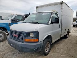 Salvage trucks for sale at Grand Prairie, TX auction: 2011 GMC Savana Cutaway G3500