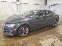 Salvage cars for sale at Pennsburg, PA auction: 2018 Audi A4 Premium Plus