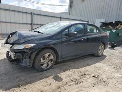 Salvage cars for sale at Jacksonville, FL auction: 2015 Honda Civic LX