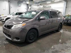 Salvage cars for sale at Ottawa, ON auction: 2012 Toyota Sienna LE