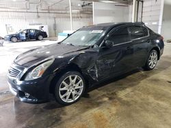 Salvage cars for sale at York Haven, PA auction: 2013 Infiniti G37