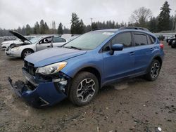 Salvage cars for sale at Graham, WA auction: 2017 Subaru Crosstrek Premium