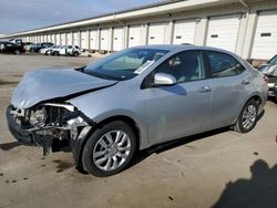 Salvage cars for sale at Louisville, KY auction: 2015 Toyota Corolla L