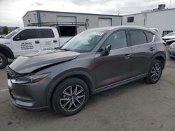 Salvage cars for sale at Vallejo, CA auction: 2018 Mazda CX-5 Grand Touring