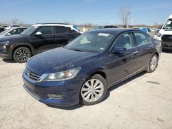 Salvage cars for sale at Kansas City, KS auction: 2013 Honda Accord EXL