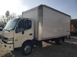 Salvage trucks for sale at West Warren, MA auction: 2017 Hino 195