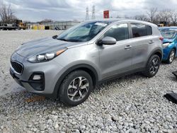 Salvage cars for sale at Barberton, OH auction: 2022 KIA Sportage LX