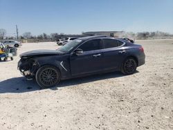 Salvage cars for sale at New Braunfels, TX auction: 2019 Genesis G70 Elite