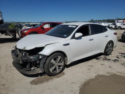 Salvage cars for sale at Houston, TX auction: 2019 KIA Optima LX