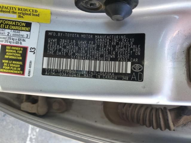 2010 Toyota Corolla Base