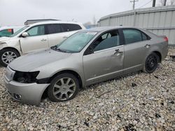 Salvage cars for sale at Wayland, MI auction: 2008 Lincoln MKZ